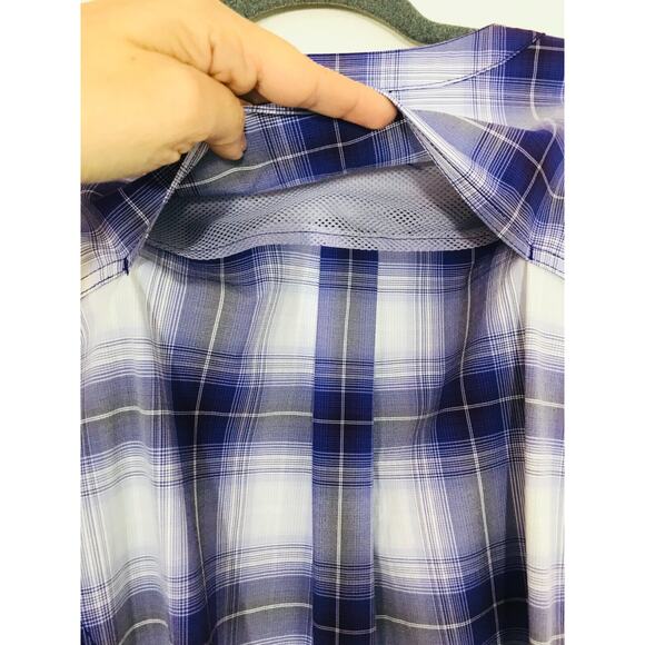 Duluth Trading Flex Sidewinder Shirt Stretch Outdoor Vented Performance, L - Picture 8 of 12